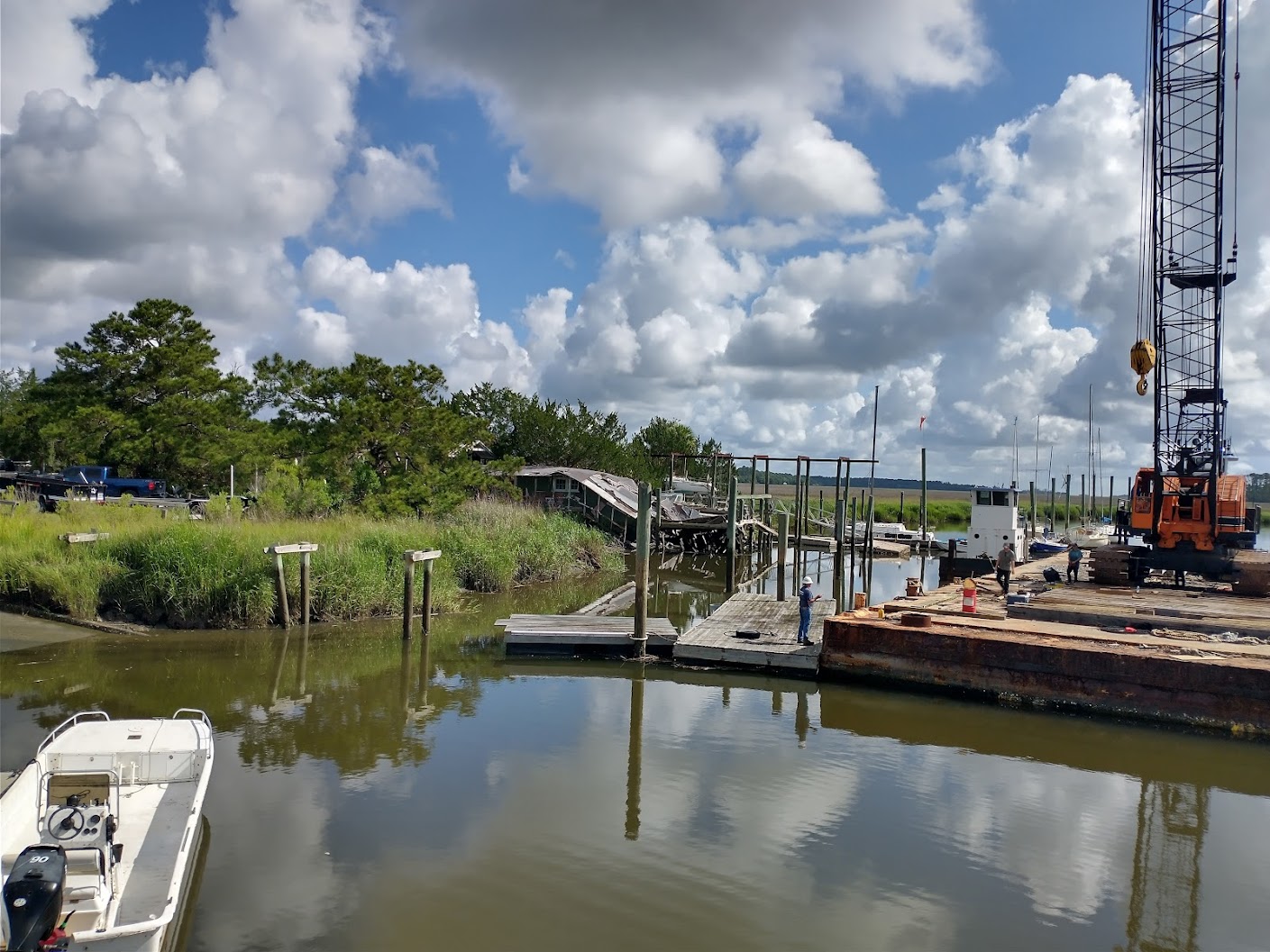 Blue N Hall boat ramp