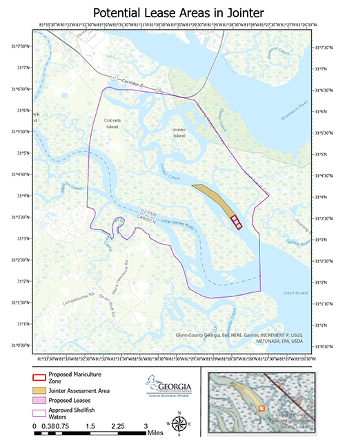 Promosed mariculture zone.