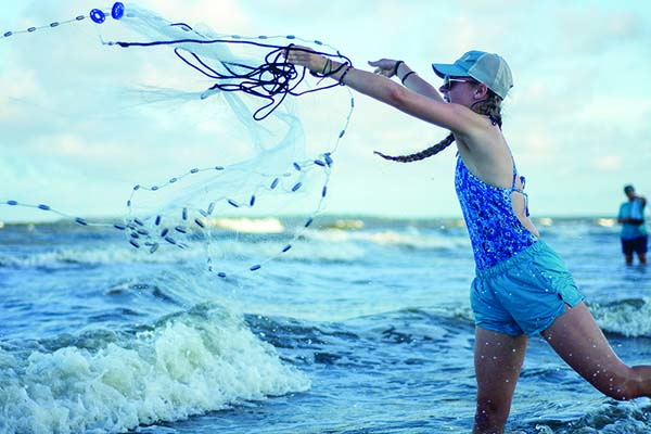 Tyler Jones/CRD
A fishing license is your pass to more than hook and line fishing. It can be used for castnetting, seining, crabbing, and even accessing public lands.