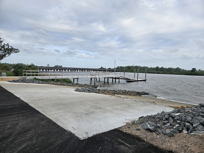 Champney River Boat Ramp.