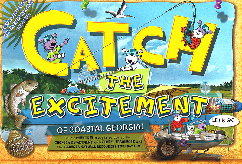 Catch the Excitement of Coastal Georgia children's book