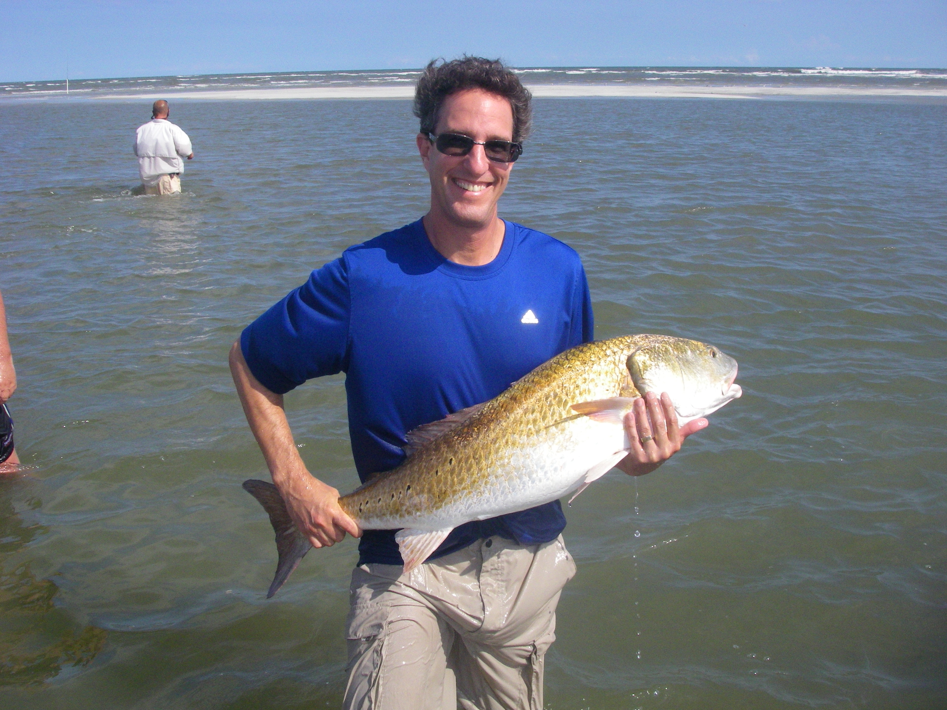 Friedman with red drum. Provided photo.