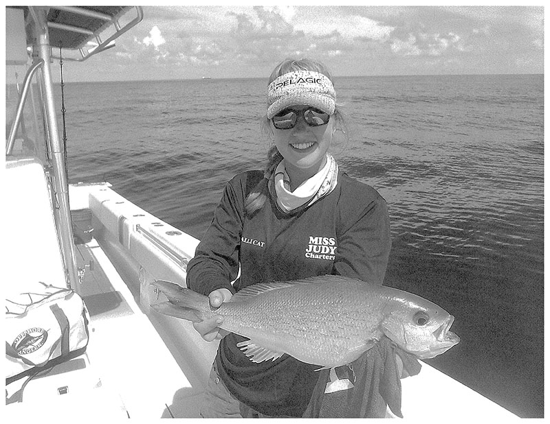 Alli DeYoung with Vermillion Snapper