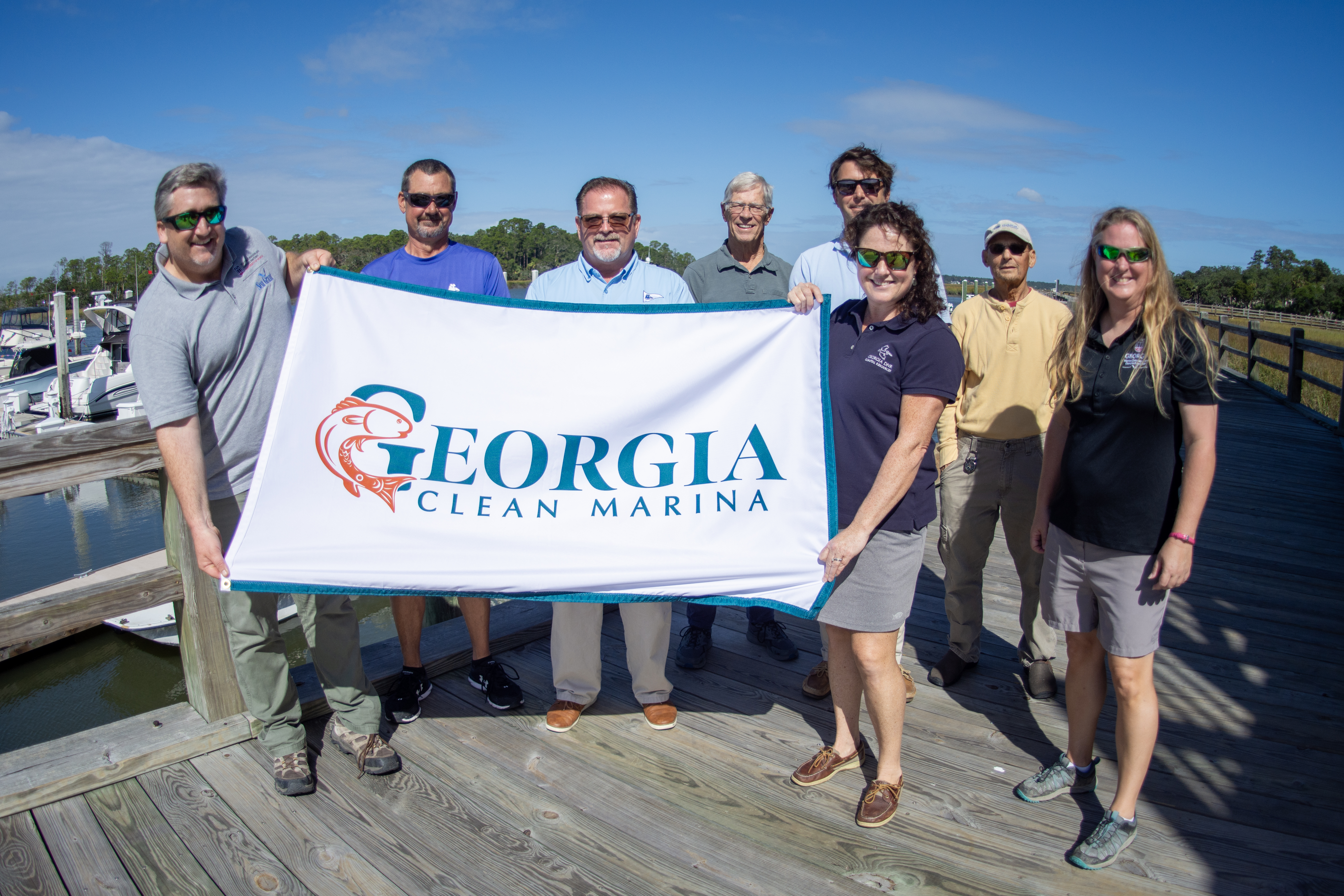 Delegal Creek Marina in Savannah