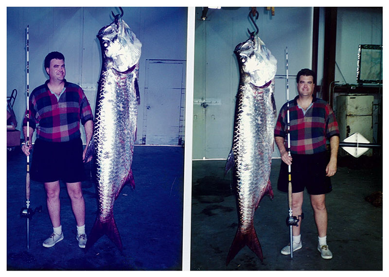 Christopher Edwards with Tarpon