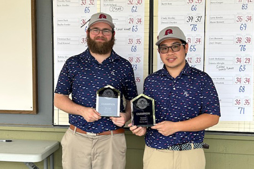 Winners of the The Creek tournament