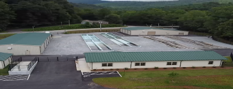 Burton Hatchery Aerial